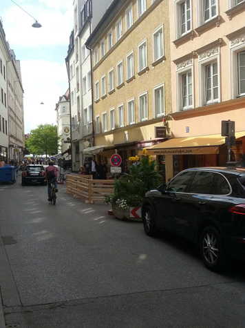 Sommerstraße Westenriederstraße